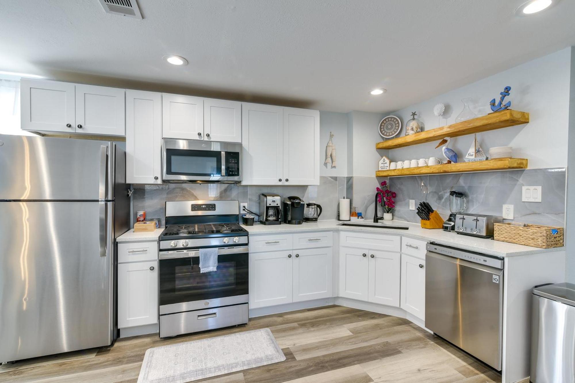 Seaside Retreat In Galveston Near Pleasure Pier! Vila Exterior foto