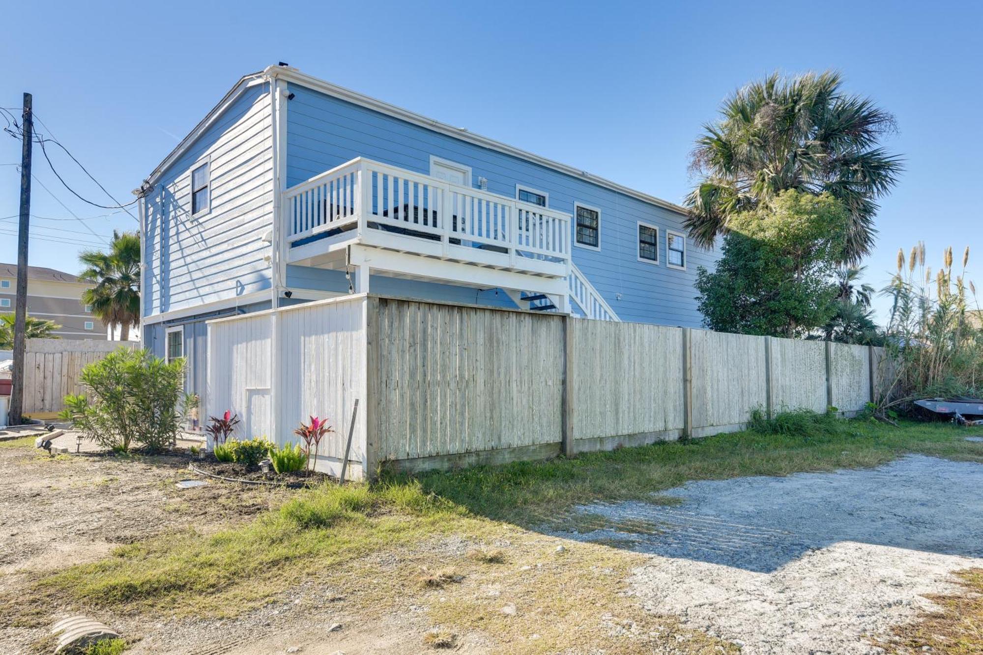 Seaside Retreat In Galveston Near Pleasure Pier! Vila Exterior foto