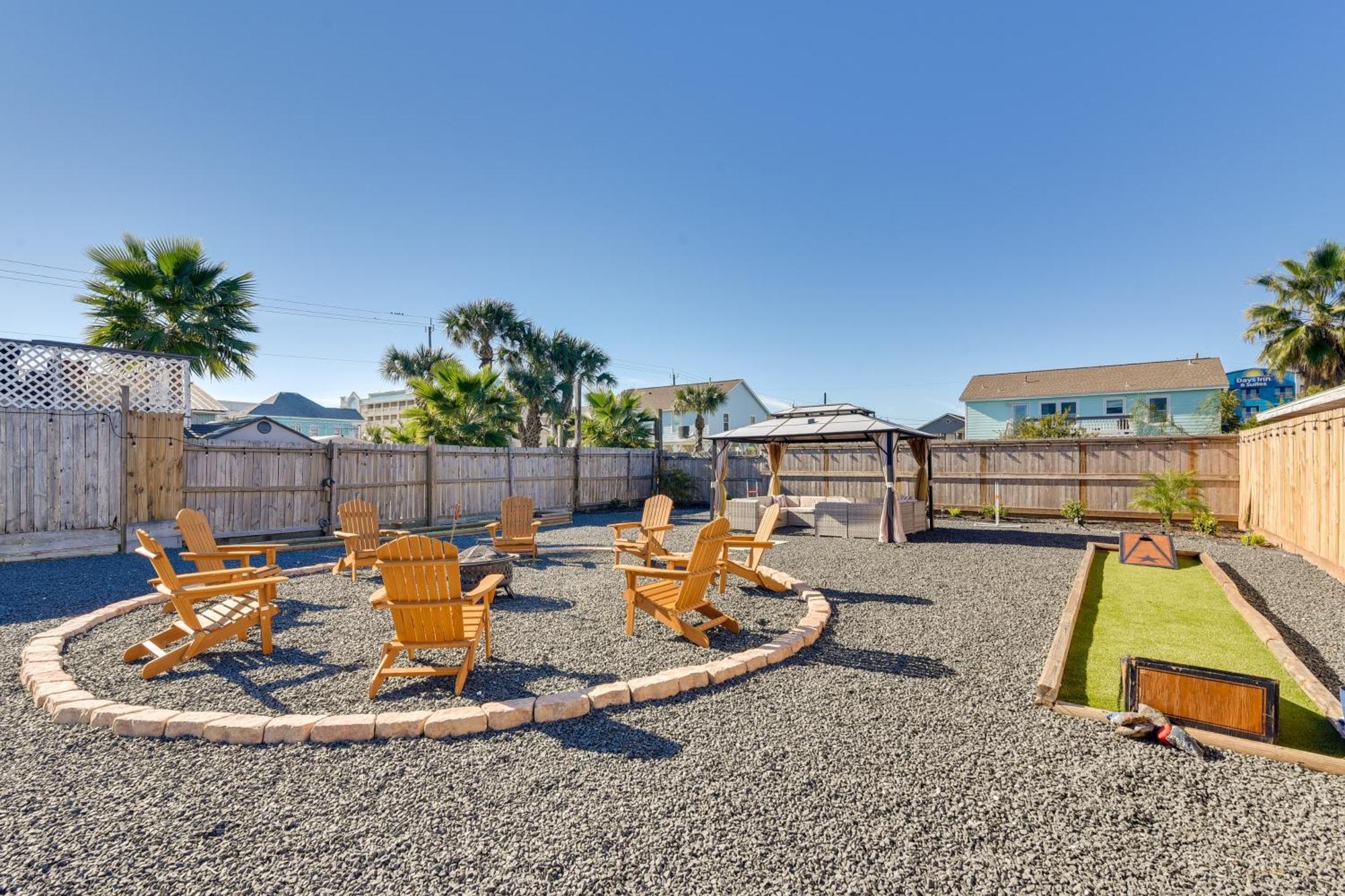 Seaside Retreat In Galveston Near Pleasure Pier! Vila Exterior foto